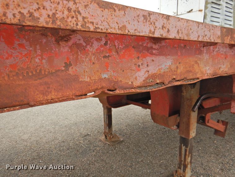 image for item DI0044 Trailmobile drop deck equipment trailer