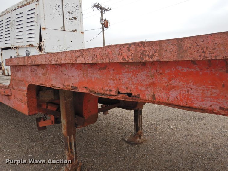 image for item DI0044 Trailmobile drop deck equipment trailer