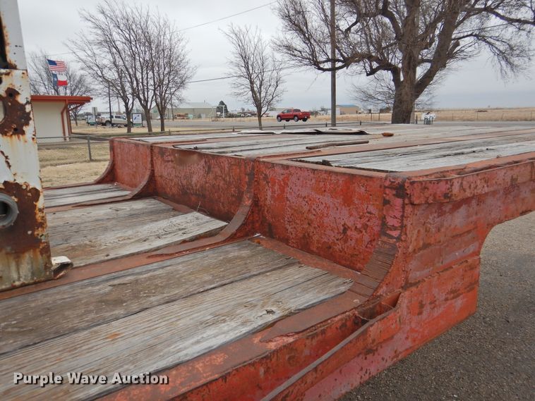 image for item DI0044 Trailmobile drop deck equipment trailer