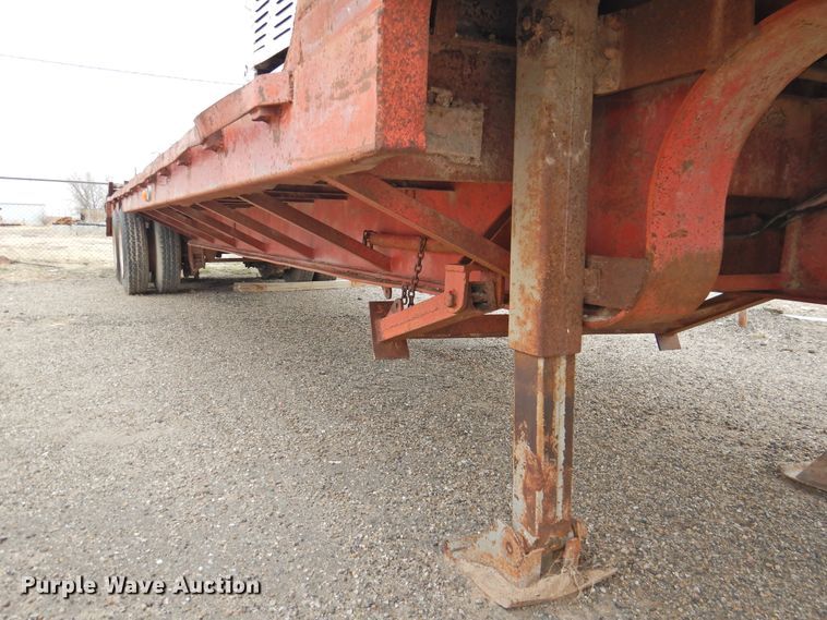 image for item DI0044 Trailmobile drop deck equipment trailer