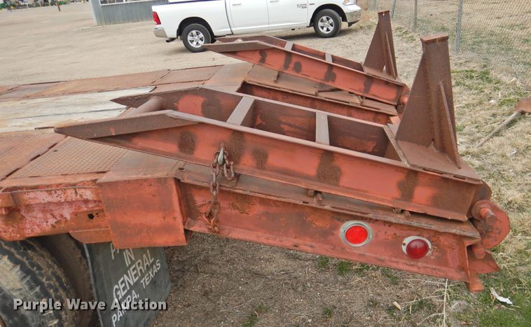 image for item DI0044 Trailmobile drop deck equipment trailer