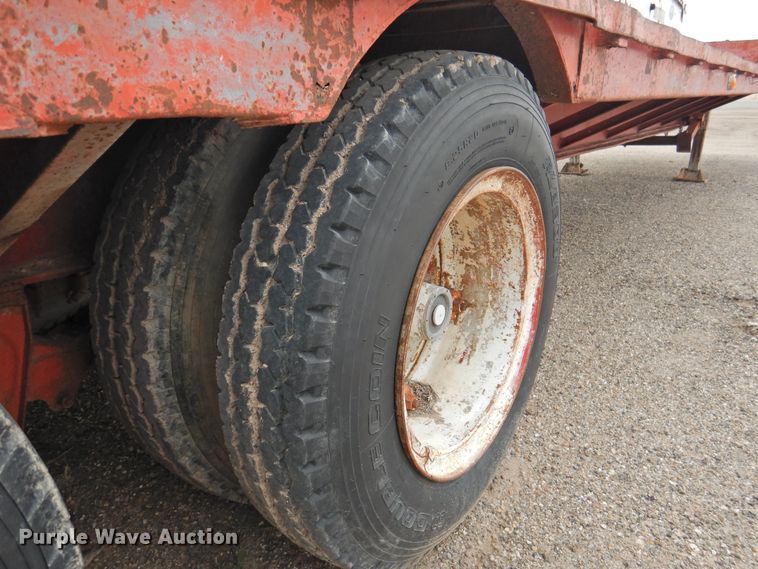 image for item DI0044 Trailmobile drop deck equipment trailer