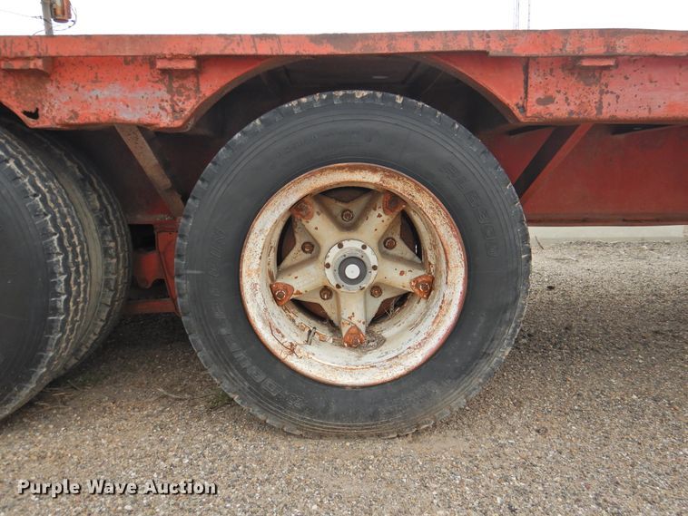 image for item DI0044 Trailmobile drop deck equipment trailer