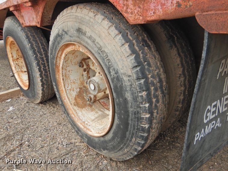 image for item DI0044 Trailmobile drop deck equipment trailer