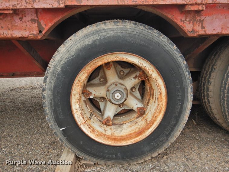 image for item DI0044 Trailmobile drop deck equipment trailer