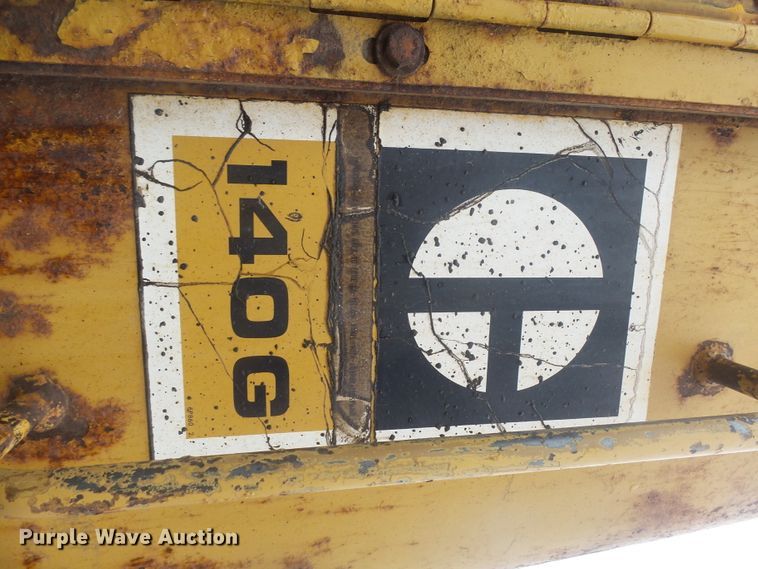 image for item EF9617 1985 Caterpillar 140G motor grader