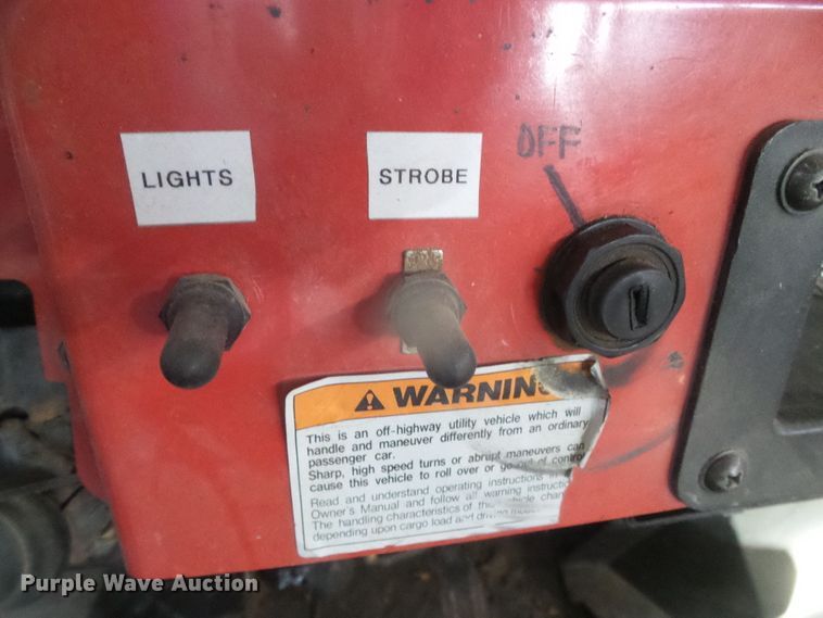 image for item EL9113 1996 Kawasaki Mule 550 utility vehicle
