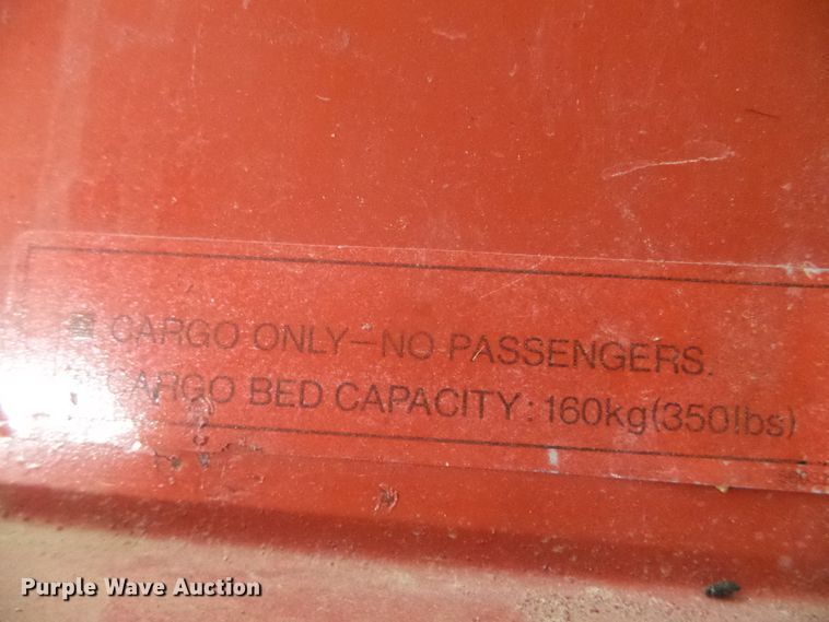 image for item EL9113 1996 Kawasaki Mule 550 utility vehicle