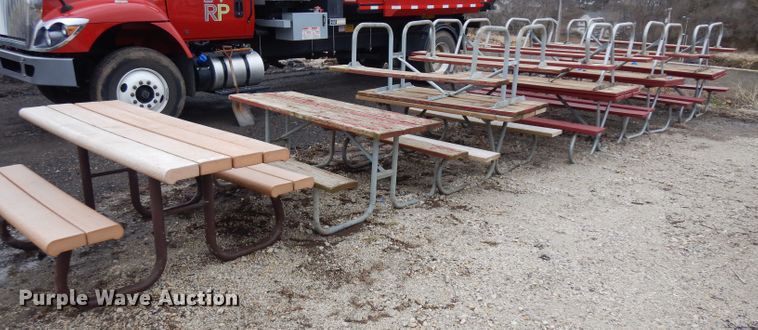 image for item ER9997 (10) picnic tables