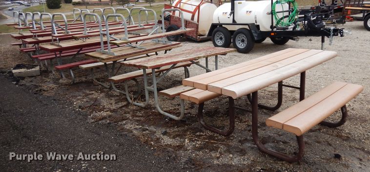 image for item ER9997 (10) picnic tables