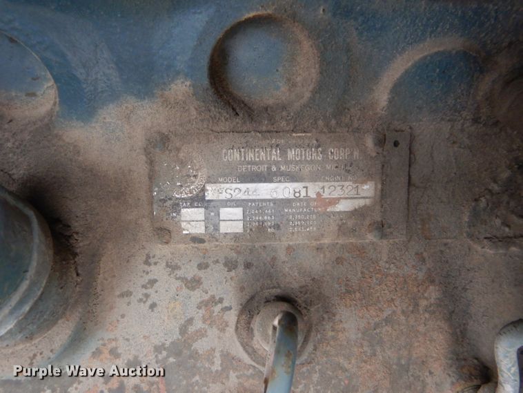 image for item GD9026 1959 Hernischfeger 2100H1755 generator