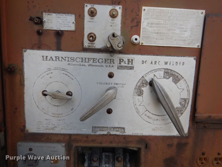 image for item GD9026 1959 Hernischfeger 2100H1755 generator