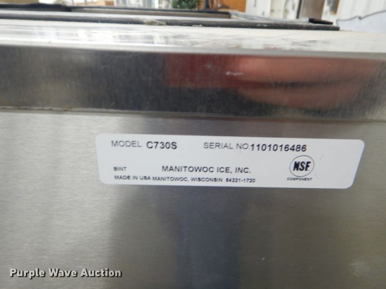 image for item GG9561 Manitowoc C730S ice machine