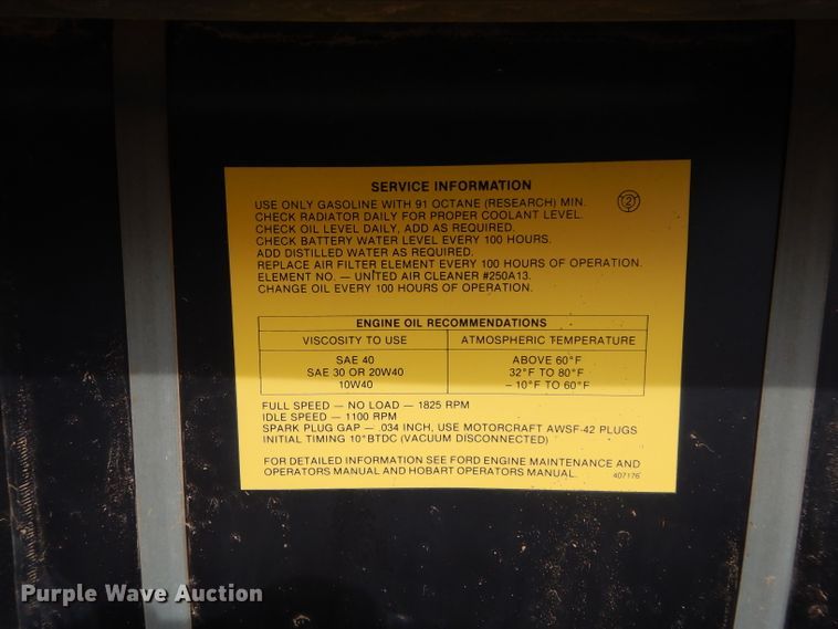 image for item GK9083 Hobart 200G welder