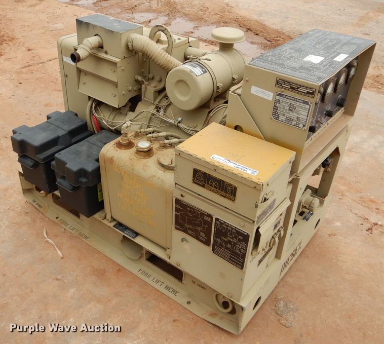 image for item GK9084 Department of Defense MEP002A generator