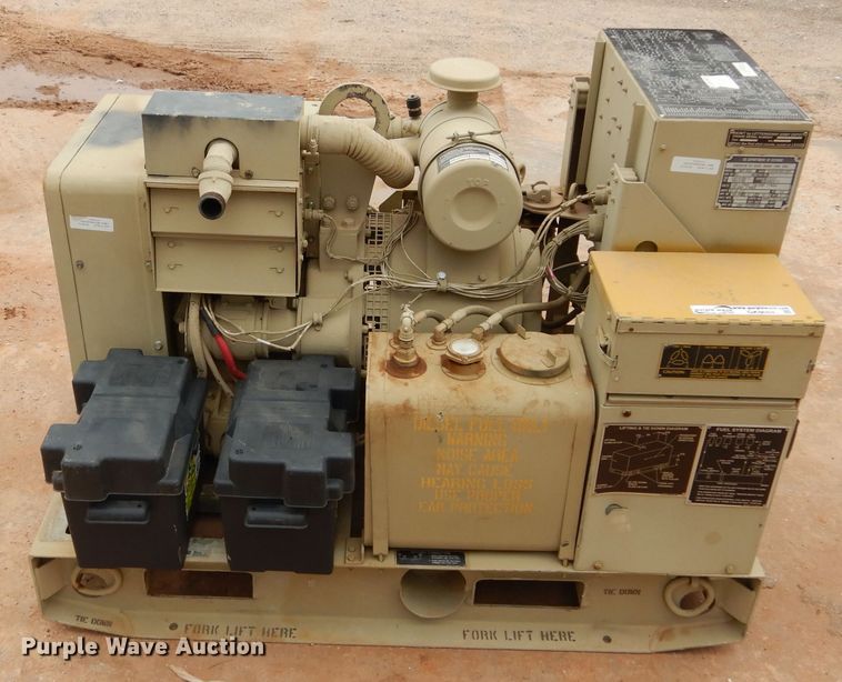 image for item GK9084 Department of Defense MEP002A generator