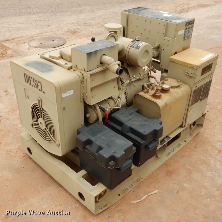 image for item GK9084 Department of Defense MEP002A generator