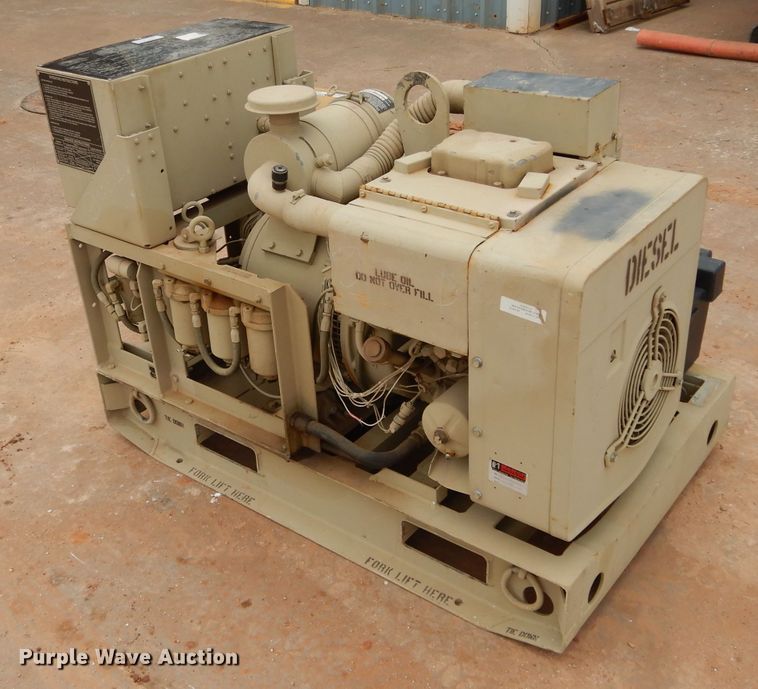 image for item GK9084 Department of Defense MEP002A generator