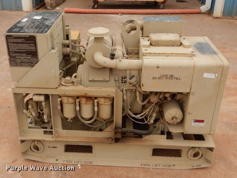 image for item GK9084 Department of Defense MEP002A generator
