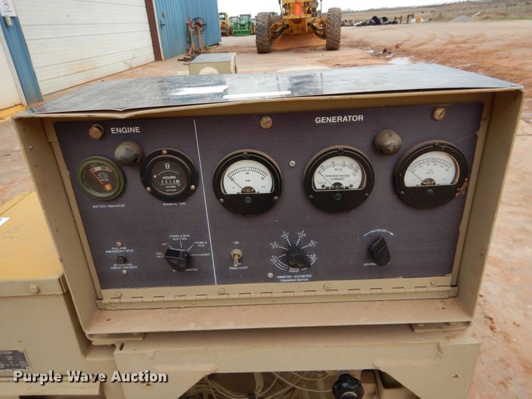 image for item GK9084 Department of Defense MEP002A generator