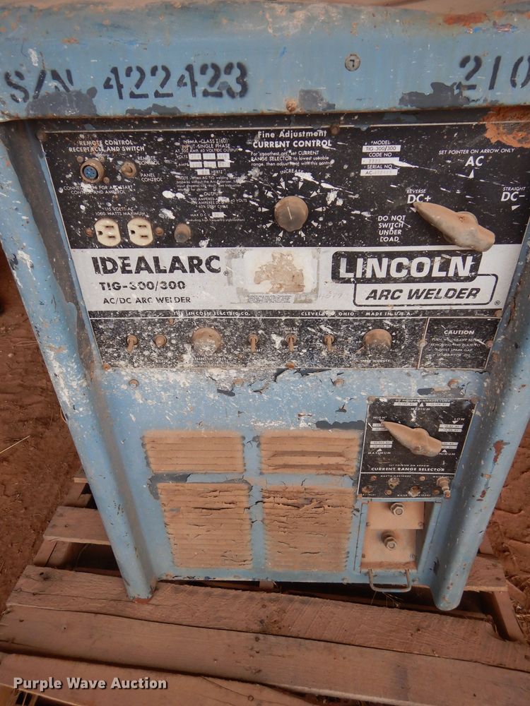 image for item GK9088 Lincoln Idealarc LK-1240 AC/DC arc welder