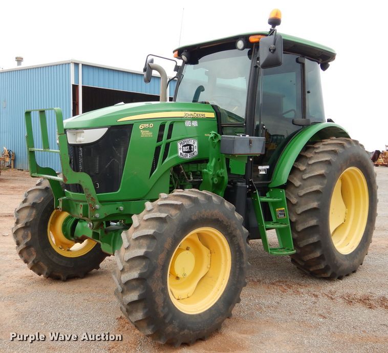 image for item GK9094 2013 John Deere 6115D tractor