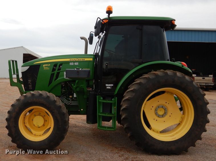 image for item GK9094 2013 John Deere 6115D tractor