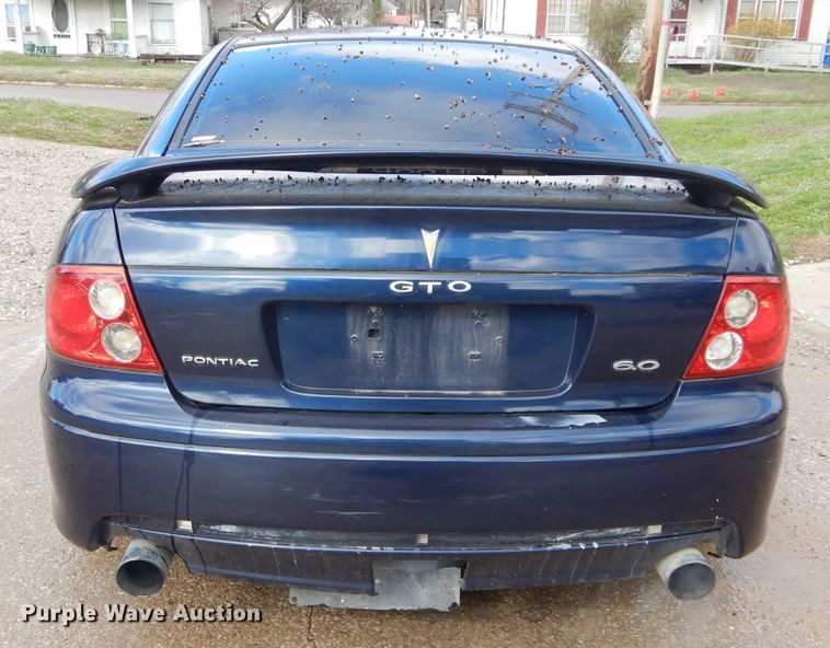 image for item GK9117 2005 Pontiac GTO