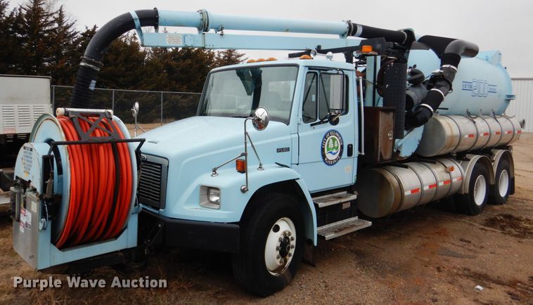 image for item GO9059 1999 Freightliner FL80 sewer rodder truck