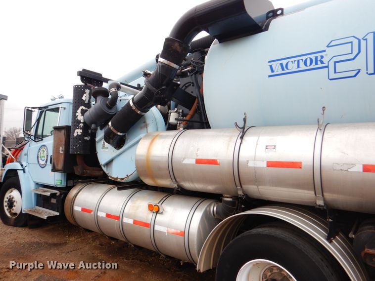 image for item GO9059 1999 Freightliner FL80 sewer rodder truck