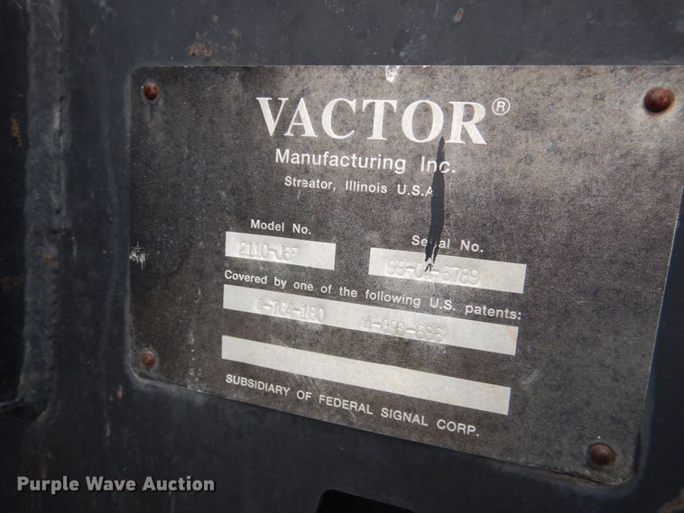 image for item GO9059 1999 Freightliner FL80 sewer rodder truck