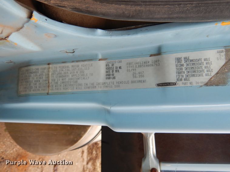 image for item GO9059 1999 Freightliner FL80 sewer rodder truck