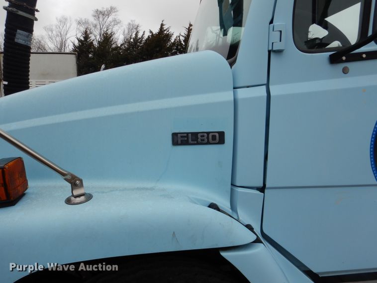 image for item GO9059 1999 Freightliner FL80 sewer rodder truck