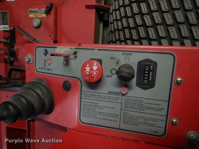 image for item GO9066 2008 Country Clipper The Boss 2872KAJ8-SR1205 ZTR lawn mower