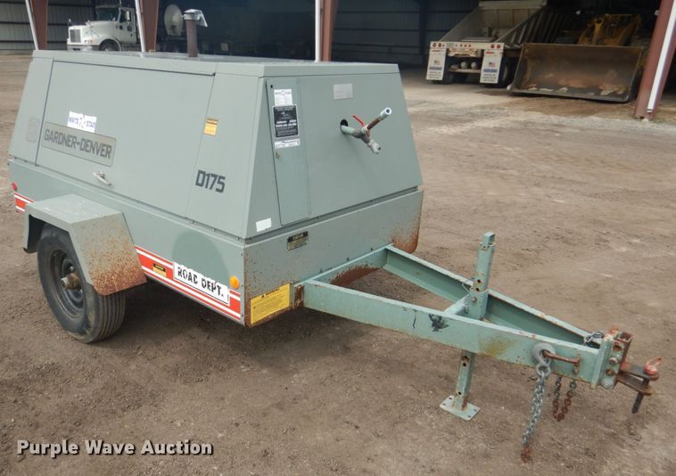 image for item GO9121 Gardner Denver D175 air compressor
