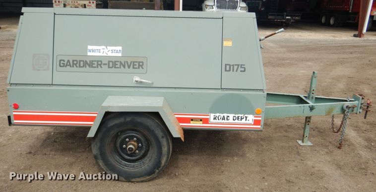 image for item GO9121 Gardner Denver D175 air compressor