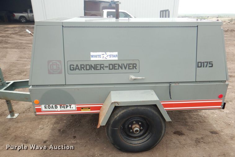 image for item GO9121 Gardner Denver D175 air compressor