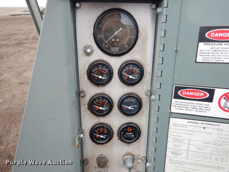 image for item GO9121 Gardner Denver D175 air compressor