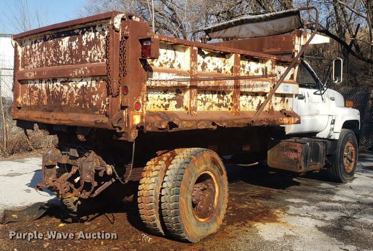 image for item GO9269 1991 Chevrolet Kodiak C5500 dump truck