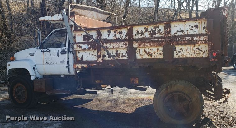 image for item GO9269 1991 Chevrolet Kodiak C5500 dump truck