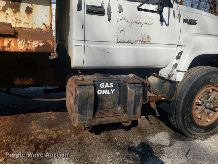 image for item GO9269 1991 Chevrolet Kodiak C5500 dump truck