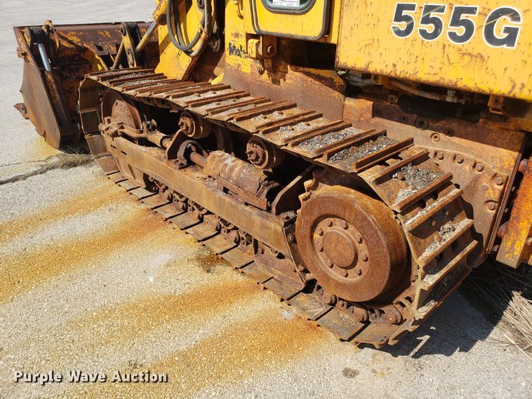 image for item GO9273 John Deere 555G  track loader