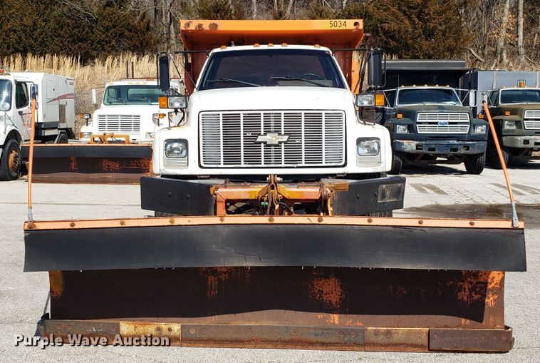 image for item GO9279 1991 Chevrolet Kodiak C6500 dump truck