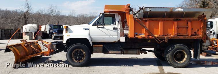 image for item GO9279 1991 Chevrolet Kodiak C6500 dump truck