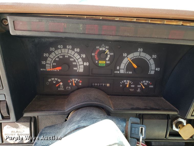 image for item GO9279 1991 Chevrolet Kodiak C6500 dump truck