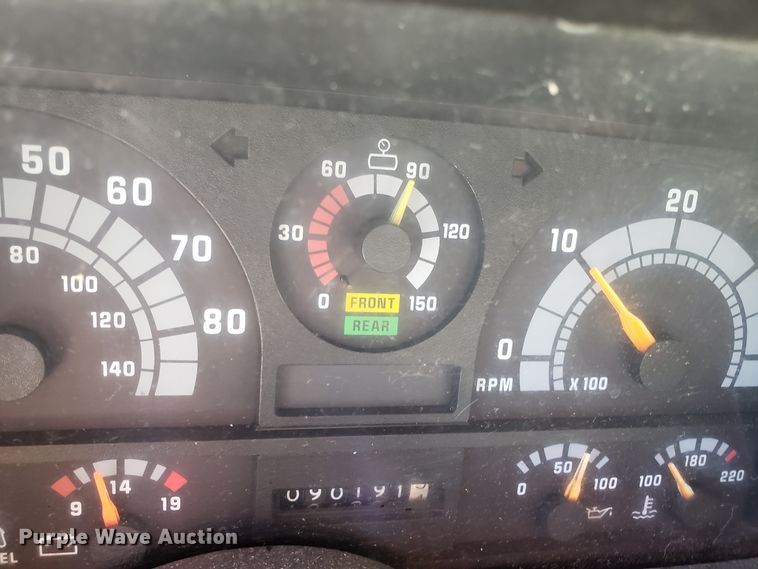 image for item GO9279 1991 Chevrolet Kodiak C6500 dump truck