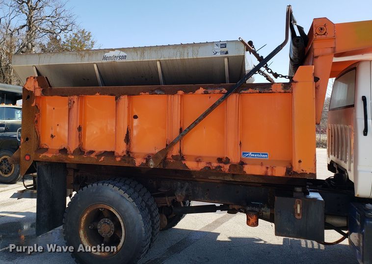 image for item GO9279 1991 Chevrolet Kodiak C6500 dump truck