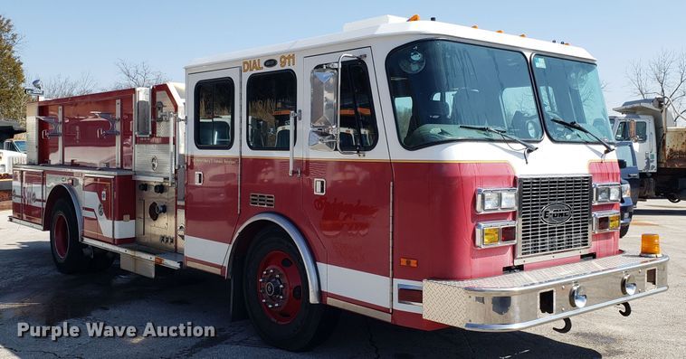 image for item GO9292 1995 E-one fire truck