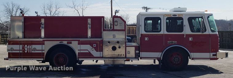 image for item GO9292 1995 E-one fire truck