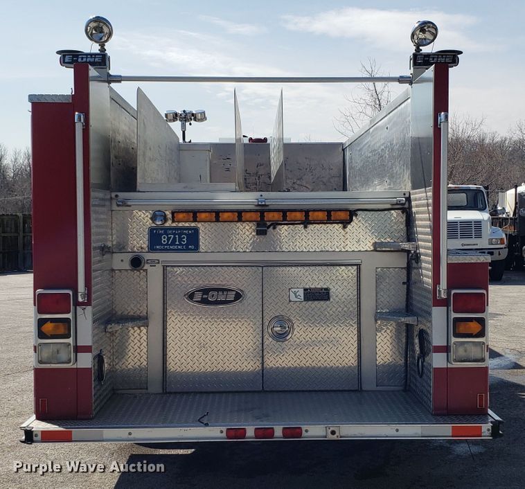 image for item GO9292 1995 E-one fire truck